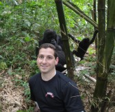 Just trying to take a nice photo in the jungle and these two come along and photobomb me.