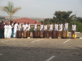Now for some traditional Rwandan drumming!