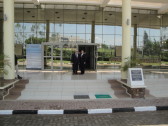 My father, Howard Herschel Kaufman, joined me for the official inauguration of the Kigali Public Library.