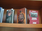 And the latest book by Paul Williams, also on display in the Kigali Public Library.